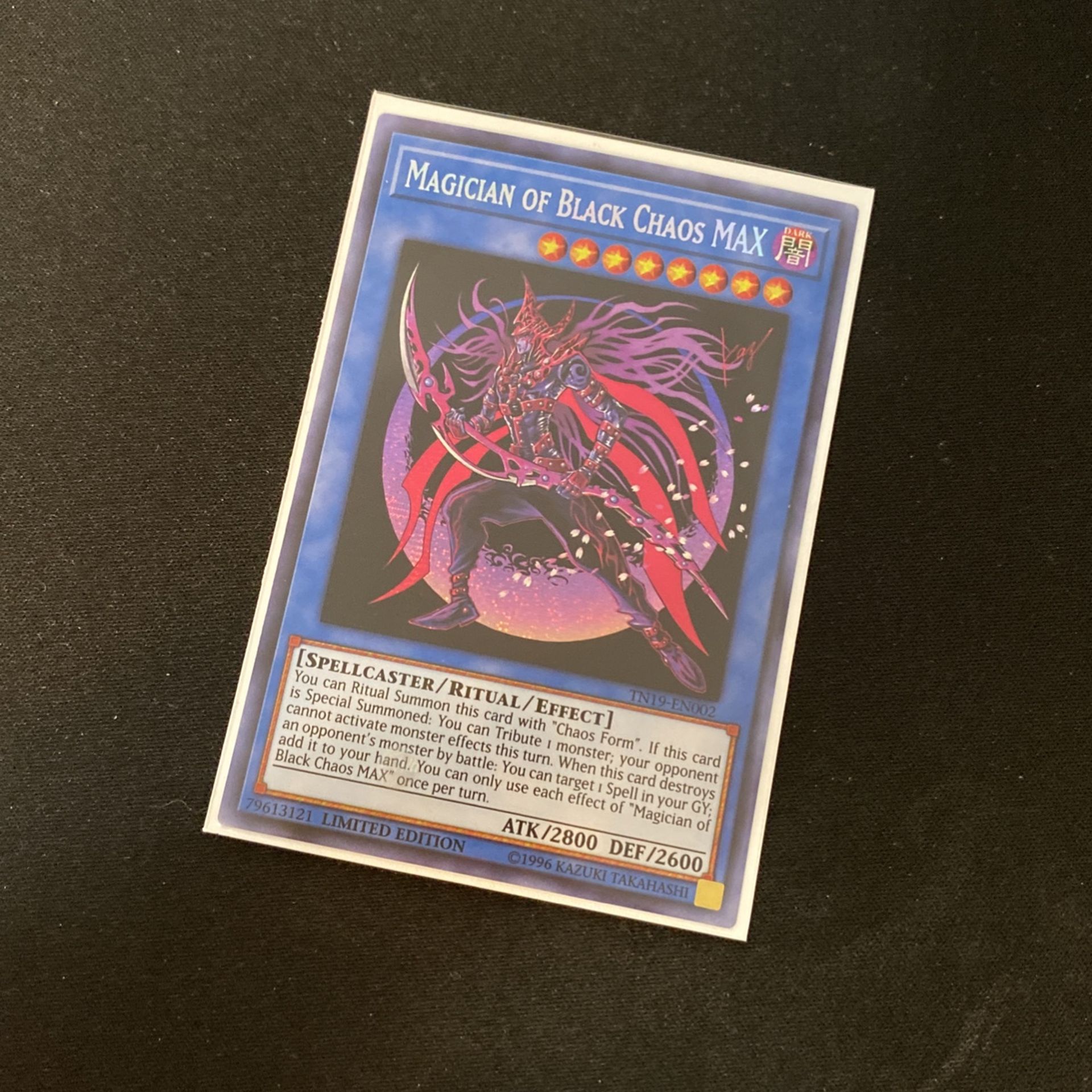 yugioh magician of black chaos max prismatic secret rare nm 1st ed