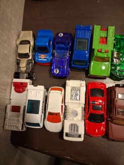 Hot wheels and matchbox toy cars