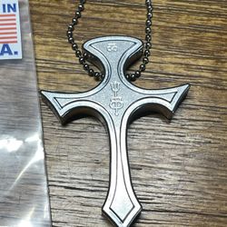 Billy Trident CruX Turner CNC Necklace Pendant 