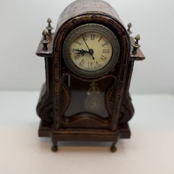 Victorian Style Mantel Clock Rare Remake 
