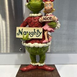 Grinch Statue Naughty/Nice