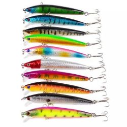 Fishing Lures wobbler 10 pack Lot 
