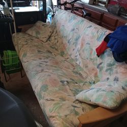 Futon With Drawers With Extra Plush Mattress(see All Photos)