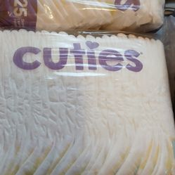 4 Packs Newborn Diapers 