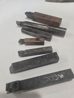 Lot of Carbide Tipped Lathe Turning Tools