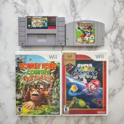 Nintendo Games Donkey Kong, Mario And More READ DESCRIPTION 
