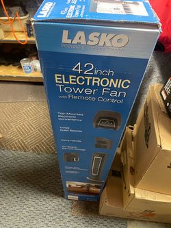 Lasko 42-Inch Electronic Tower Fan with Remote