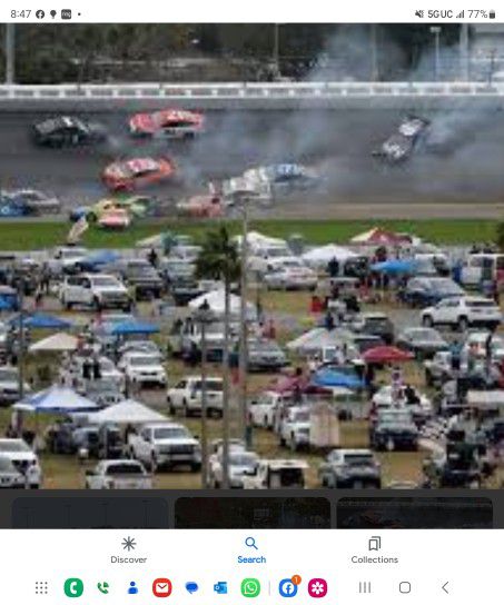 Infield Camping Pass Section Orange Speed Week 2023 Daytona 500