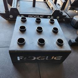 Rogue and Rep Fitness Barbell Storage
