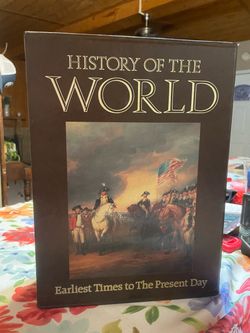 History of the world book set