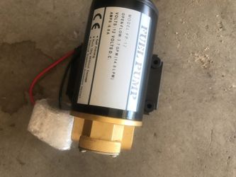 Fuel pump external