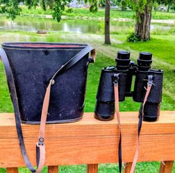 Bache binoculars 7X50 with case
