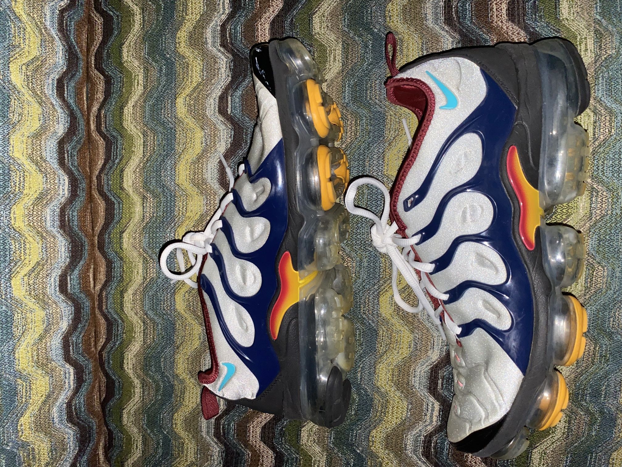 Nike Air VaporMax Plus Platinum Midnight Navy