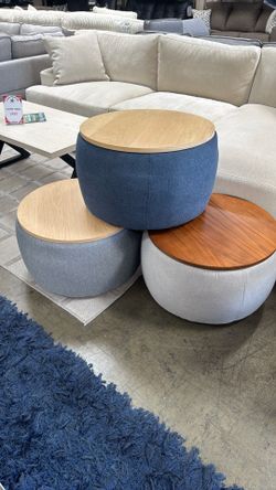 Pick Your Color $49 Each Storage Ottoman Stylish Comfort with Hidden Function