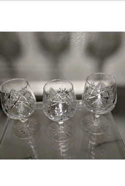 MC - VTG COGNAC GLASSES SET OF 3