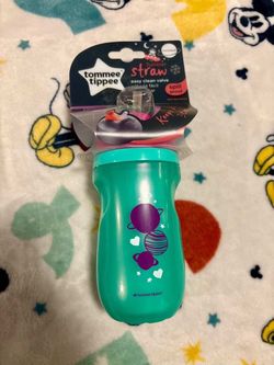 Tommee Tippee Insulated Toddler Straw Sippy Cup, 9-ounce, 12+ months 