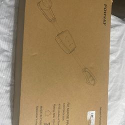 RV Surge Protector 50 amp, POWSAF RV Power Defender Voltage Protector/Monitor with Surge Protection(4100 Joules), Designed with Easy to Use Handles