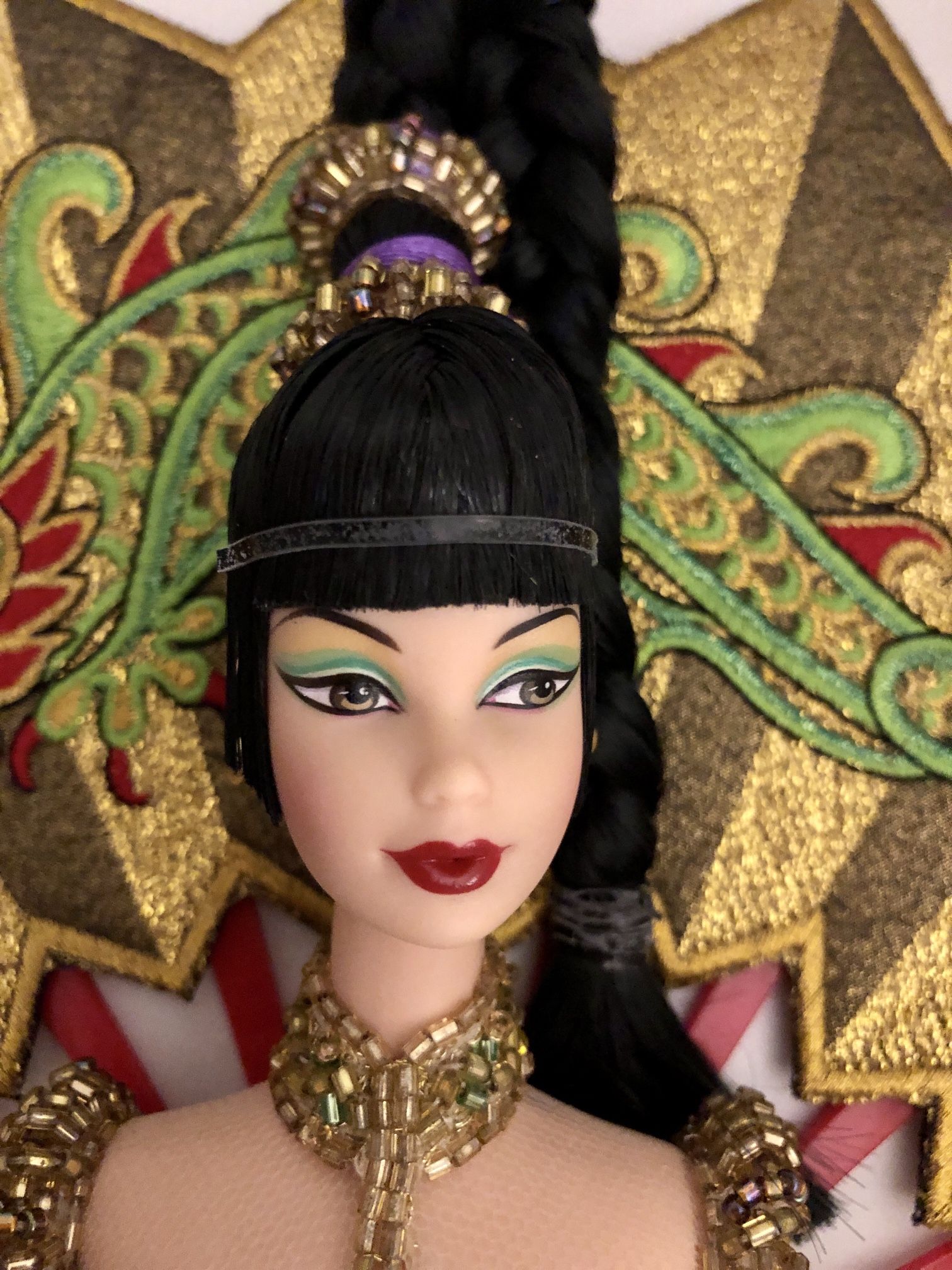 1998 Bob Mackie Fantasy Goddess of Asia Barbie NRFB Limited Edition in ORIGINAL SHIPPER
