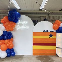 Astros Party Decoration