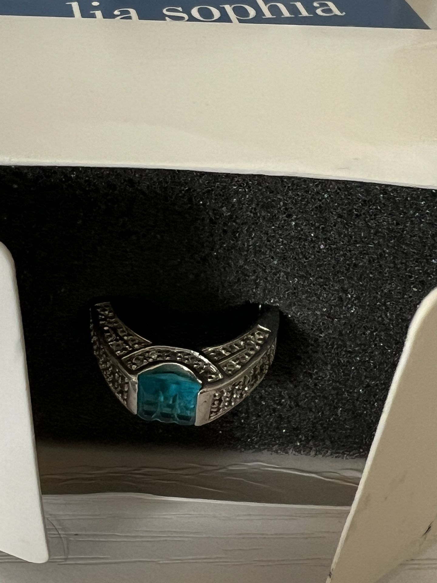 Lia Sophia Turquoise Ring