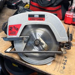 Working Circular Saw
