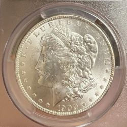 1900-O Morgan Silver Dollar