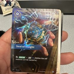 Rift Bound League Of Legends Seal Of Insight Card