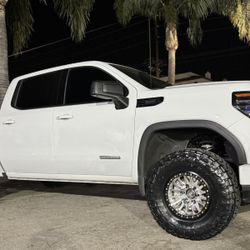 Kmc 445 Custom / Black Ring 17x9 6x139.7 -12 Offset With Toyo R/T Trail 35x12.50R17 Tires🔥🔥🔥