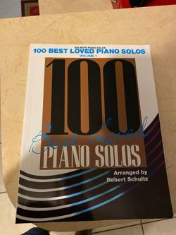 Piano song book