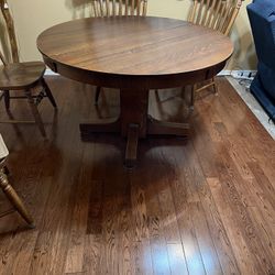 Antique Round Wooden table