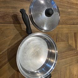 Cutco 5 Ply Aluminum Core Skillet Frying Lid 11.5" Inner Pan Wear Retail $600