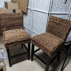 Two Chairs For Backyard Grill, Poolside Bar