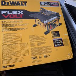 DeWALT 60v Flex Volt Brushless 8-1/4 Table Saw 