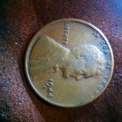 1944  S Minted WHEAT PENNY RARE W/ERRORS
