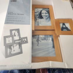 FIRA Photo Frame Holds 4 Photos NEVER USED