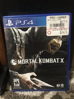 PS4 moral kombat X