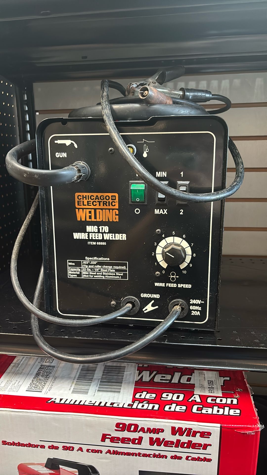 Chicago Electric MiG 170 Wire Feed Welder
