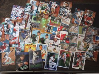 Baseball, Football, And Basketball Cards