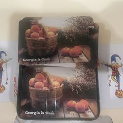 Double deck Playing cards “Georgia is Peachy”