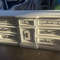 White dresser