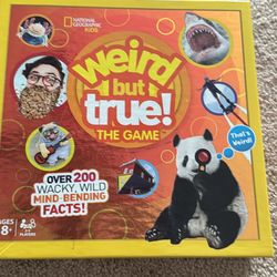 Weird But True Board Game - Used, Good Condition