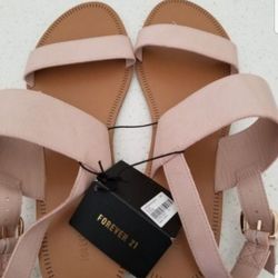 New Forever 21 Women's Sandals Blush Size 10