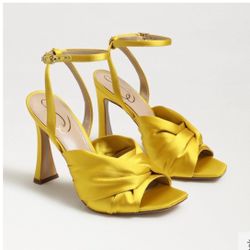 Sam Edelman Yellow Heels Size 5