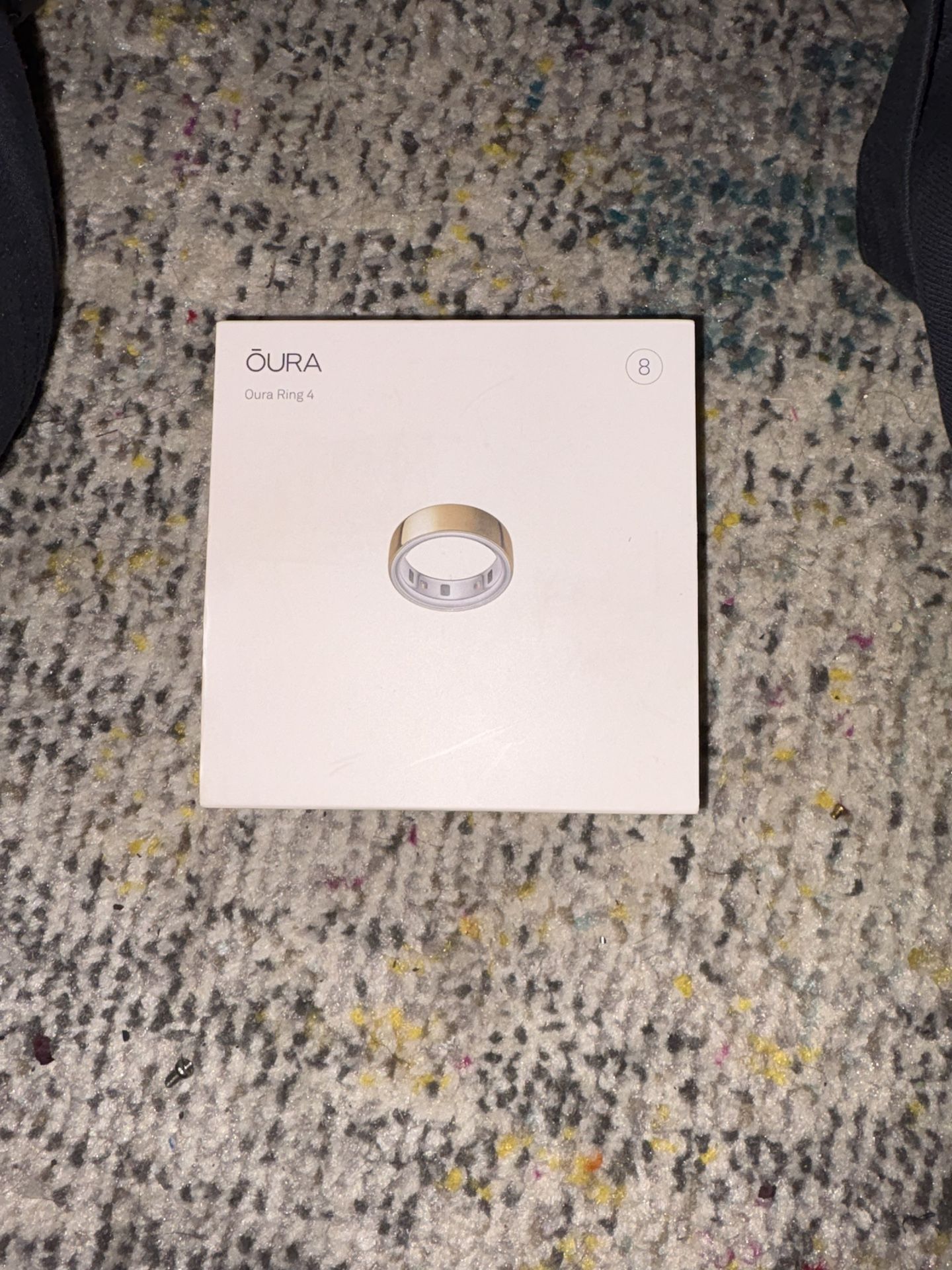 OURA Ring 4 Size 8- Gold