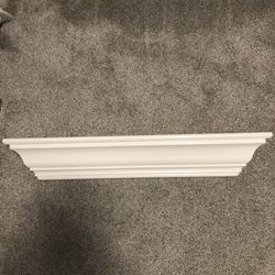 White Painted Shelf 