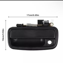 Metal Door handle 1995. -2004 Toyota Tacoma Front, Driver