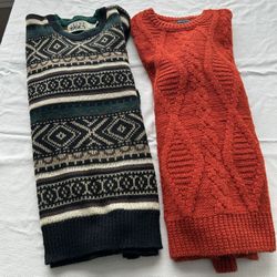 Men’s Long Sleeve Sweaters (large)