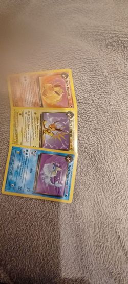 "Dark"Pokémon Cards: Dark Flareon, Dark Jolteon,Dark Vaporeon. 1(contact info removed),98.