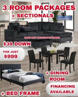 3 Room Packages Deal 🤓🥰😍✅