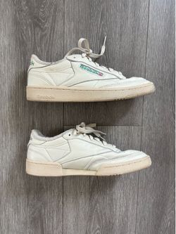 Reebok Club C 85 Vintage Unisex 'Chalk’ The Athletic Shoe Men Sz 7/Women Sz 8.5